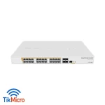 سوییچ میکروتیک CRS328-24P-4S+RM