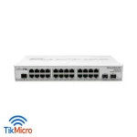 سوییچ میکروتیک CRS326-24G-2S+IN لایه 3